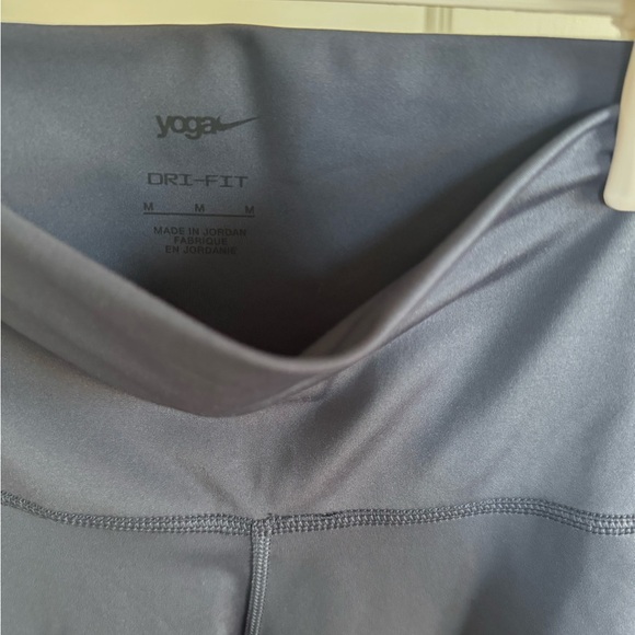 Nike Yoga Dri-FIT High-Waisted 7/8 Leggings Blue Size Medium - new w/o tag - Picture 5 of 5